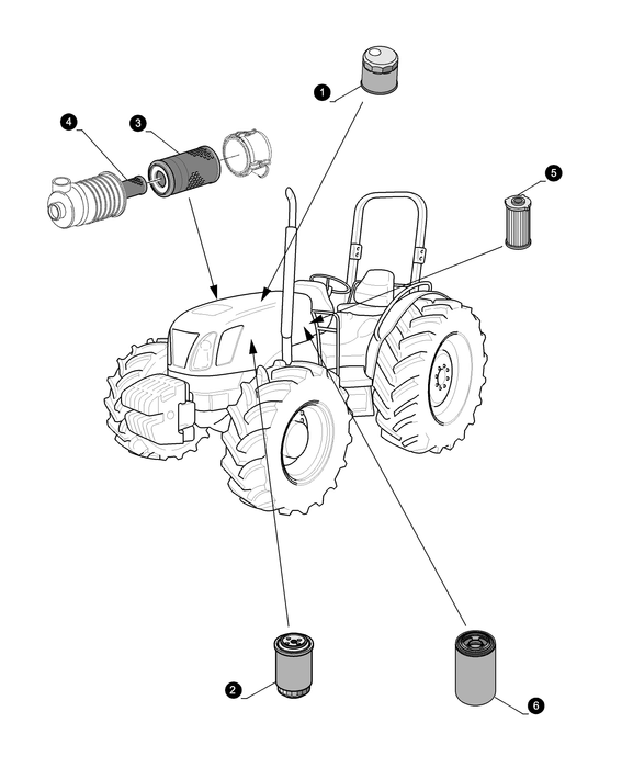 TN75A FUEL FILTER