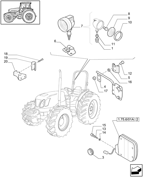 TN75A NUT