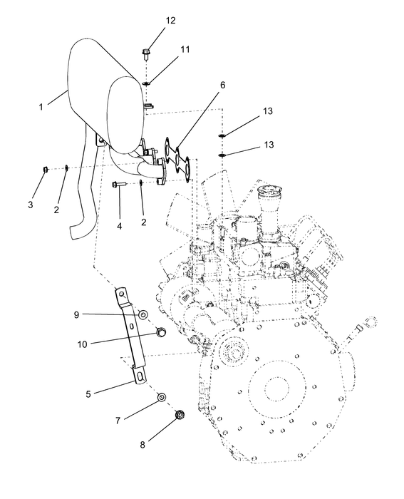 TC29DA MANIFOLD GASKET