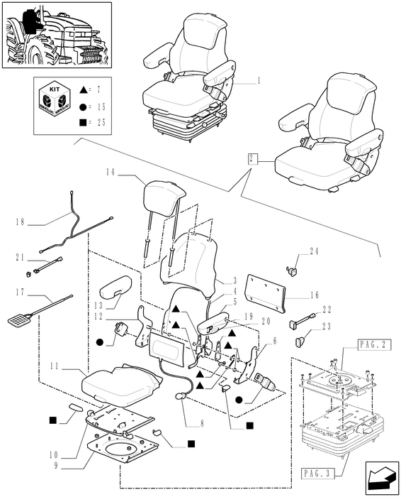 TM120 SEAT CUSHION