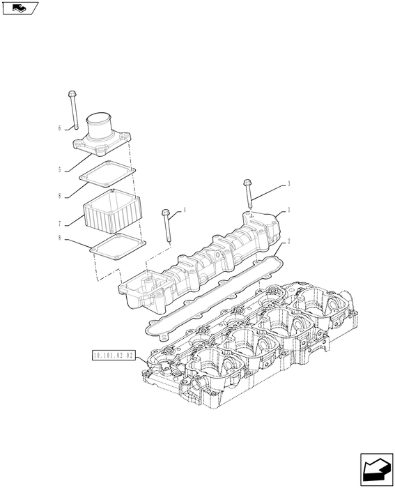 WM75(2) INLET MANIFOLD