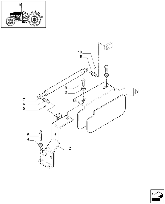 TN75A GAS STRUT