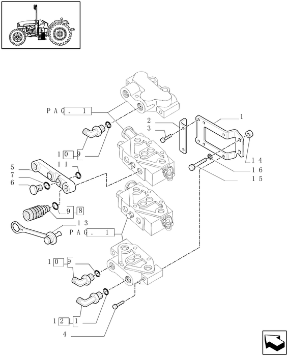 TN75A HYD CONNECTOR