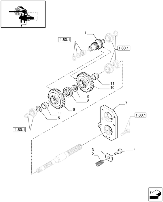 TN95A SHAFT