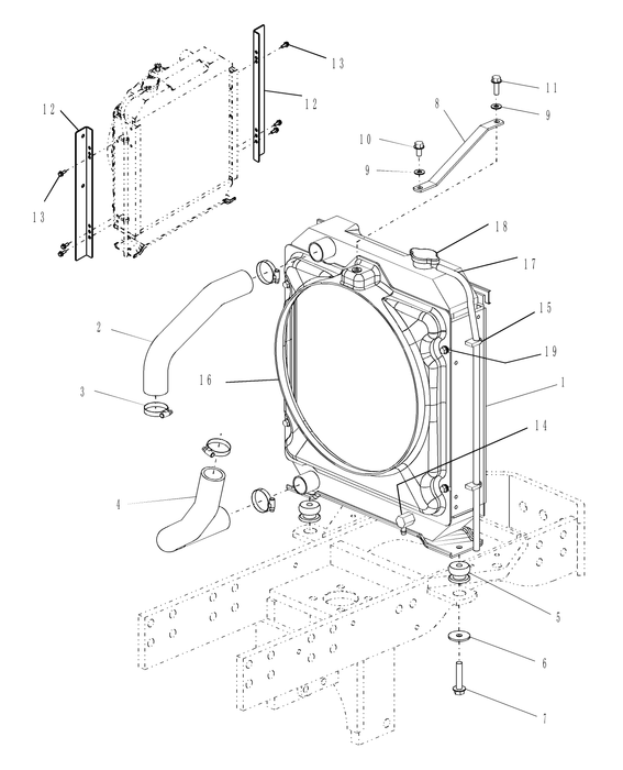 TC29DA RADIATOR HOSE