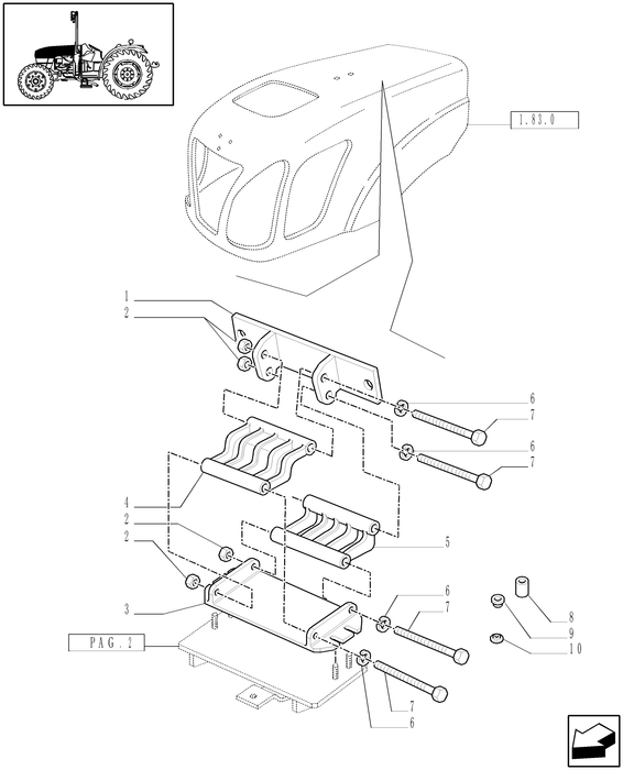 TN85A HINGE