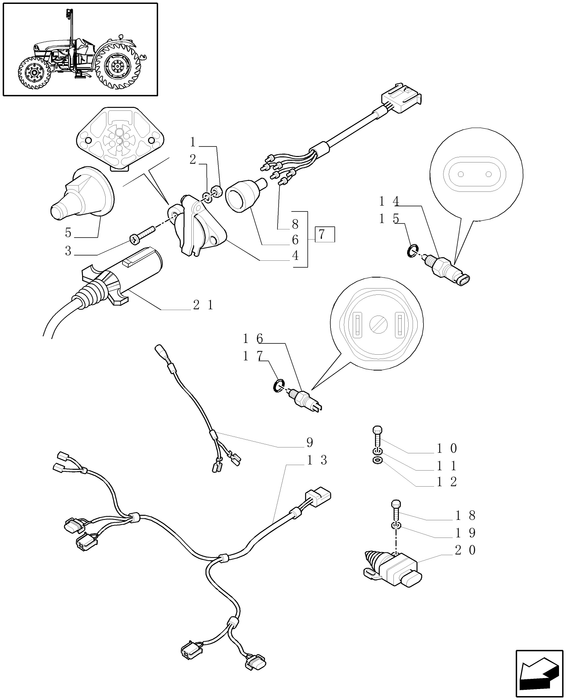 TN75A WIRE HARNESS