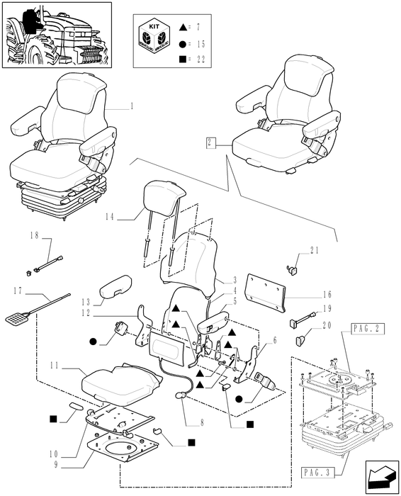 TM120 SEAT CUSHION