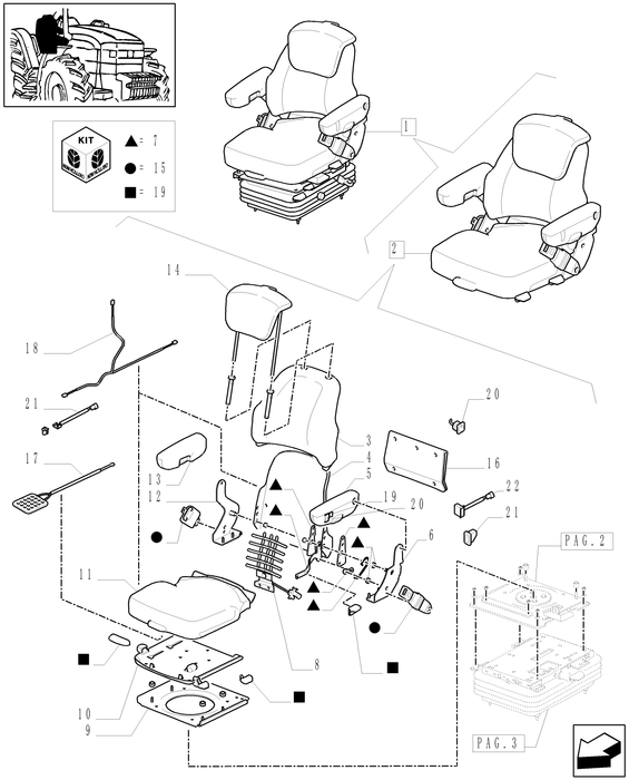 TM120 SEAT CUSHION