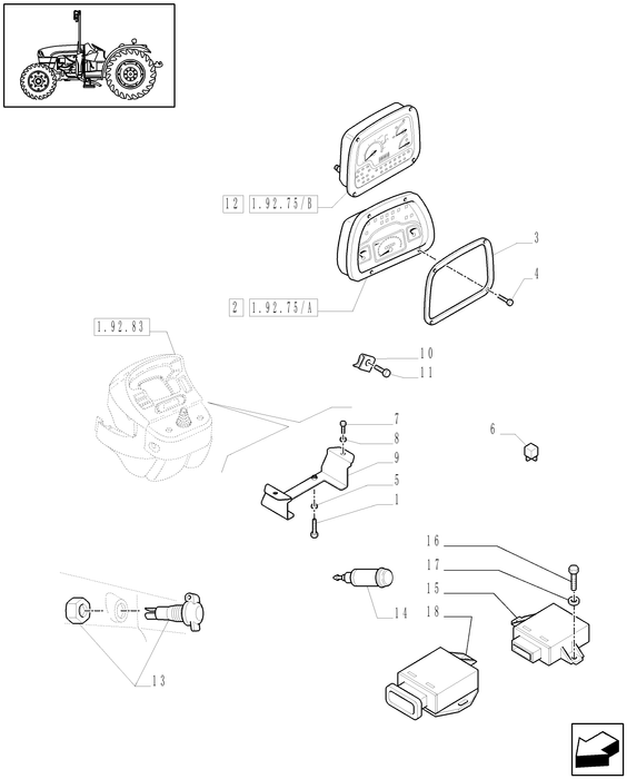 TN75A POWER SOCKET