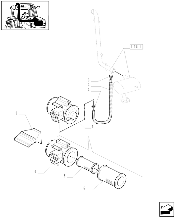 TM120 AIR DUCT